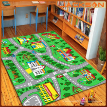 Tapis de jeu de chambre d&#39;enfant fait à la machine